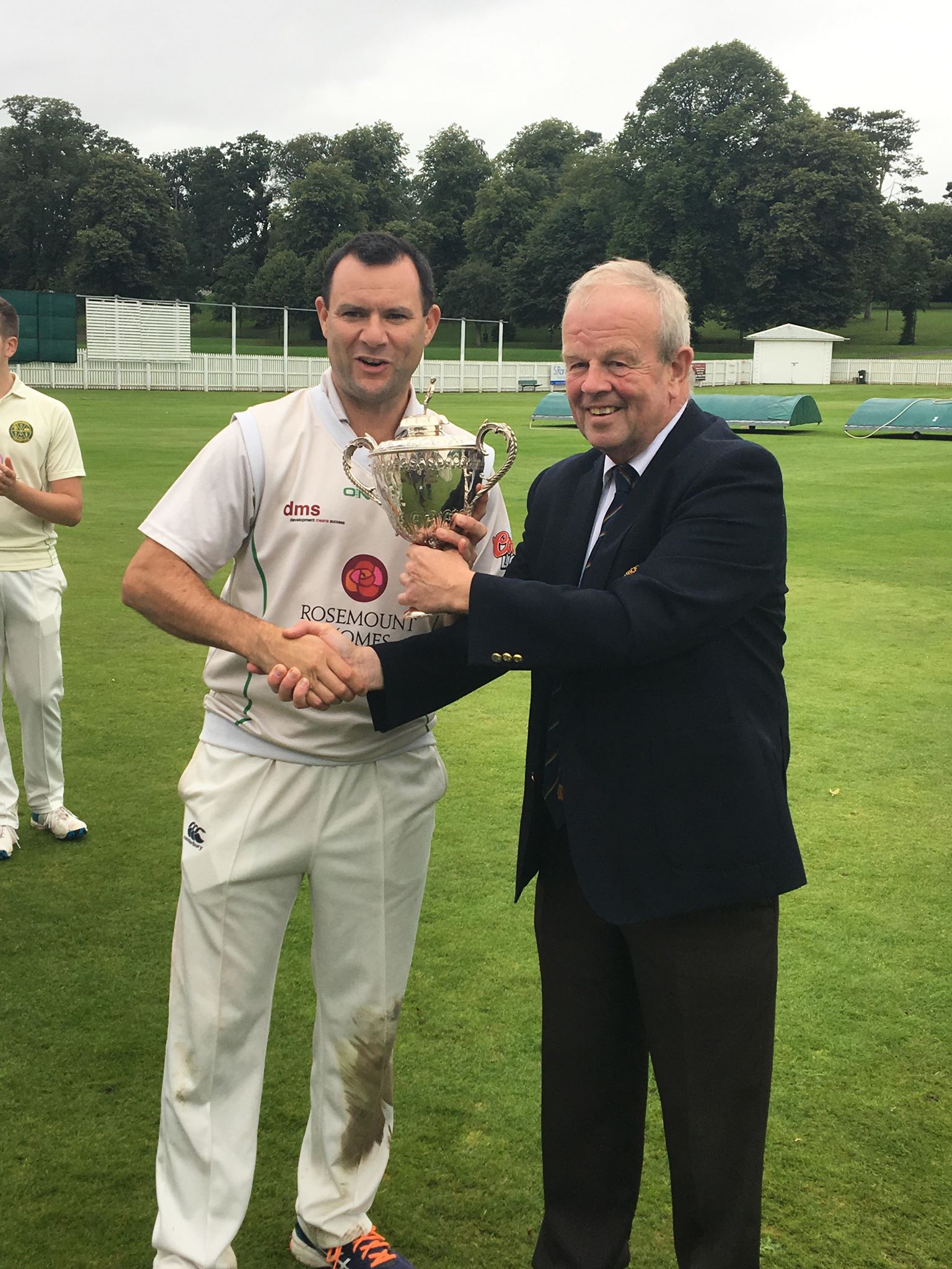 Junior Cup Final 2019 - Peter Shields and Richard Johnson